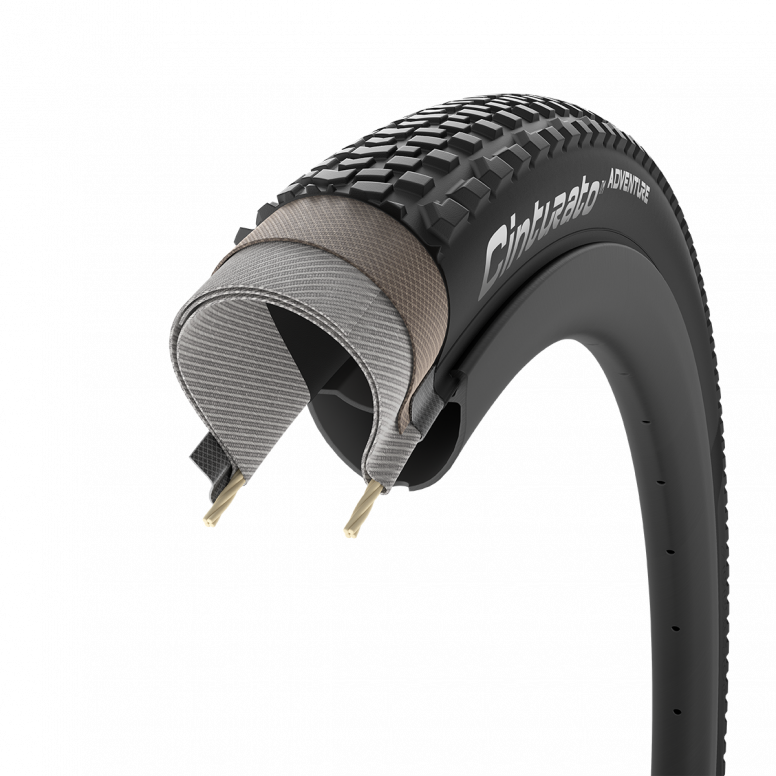 Pirelli Cinturato Adventure Tyre - 700x45c Tubeless Ready Gravel Tyre