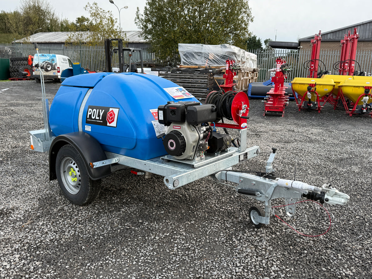 Western Global H250P Poly Diesel Pressure Washer Bowser