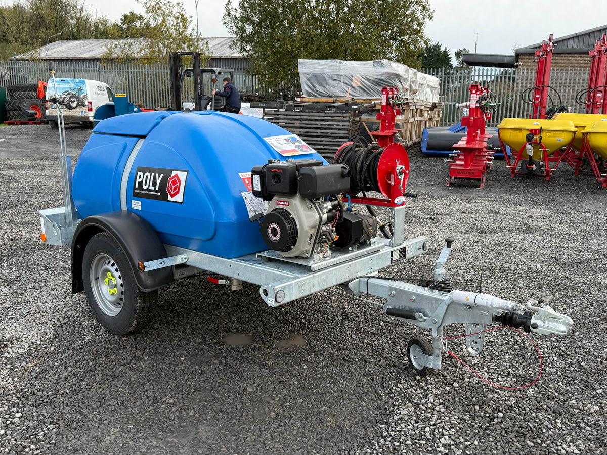 Western Global H250P Poly Diesel Pressure Washer Bowser