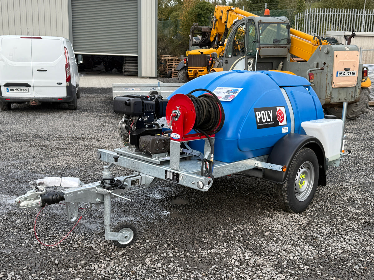 Western Global H250P Poly Diesel Pressure Washer Bowser