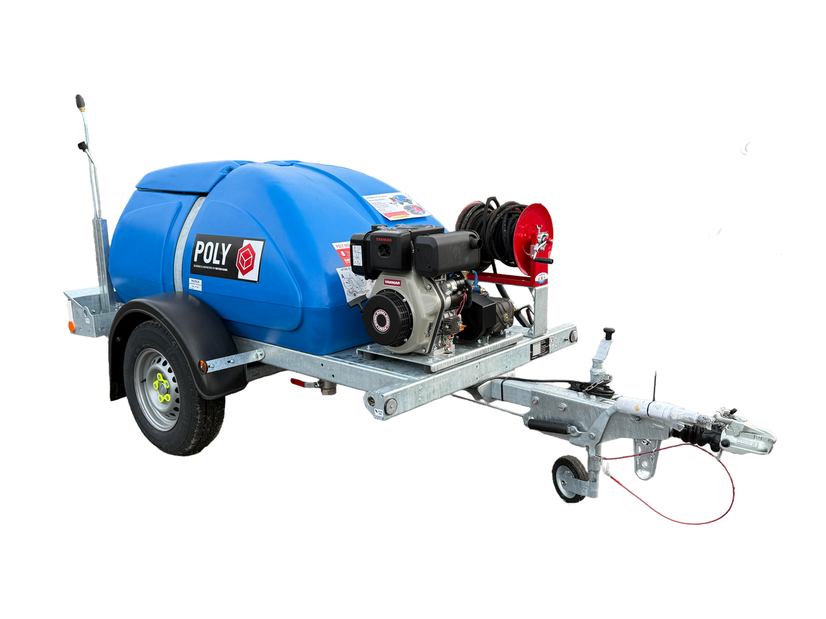 Western Global H250P Poly Diesel Pressure Washer Bowser