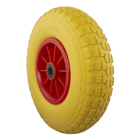 PU Foam Flat Free Wheel Barrow Wheel 400 x 6 - 20mm