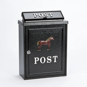 Post Box with Horse Design