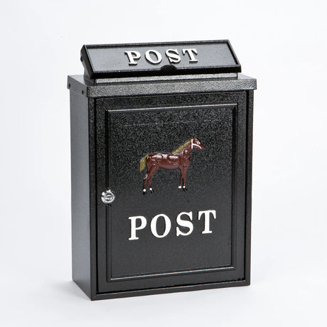 Post Box with Horse Design
