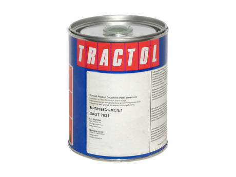 Tractol Post Office Red Paint - Durable Finish for Agricultural & Construction Equipment