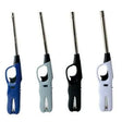 Prof Windproof Classic Long Neck Gas Lighter | Refillable Butane, Child-Resistant, Dual Flame Technology