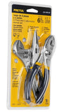 PRETUL 2-Piece Plier and Adjustable Wrench Set - Essential Hand Tool Set for DIY and Professional Use