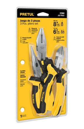 Pretul Pliers Comfort Grip Set 3pc TP22966