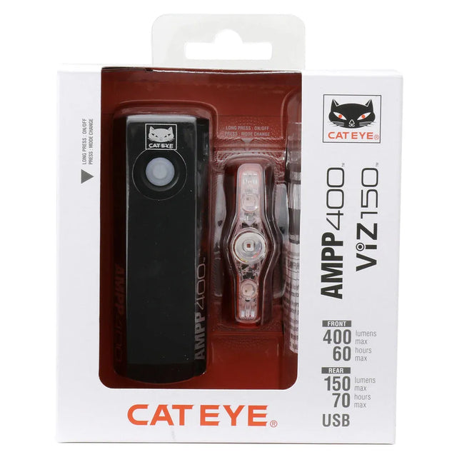 CatEye Ampp 400 / Viz 150 Bike Light Set
