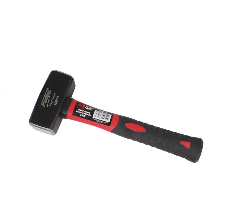 ProTool 1kg Stoning Hammer Fibreglass Handle