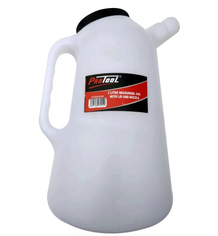 ProTool Measuring Jug With Lid and Nozzle - 3 Litre