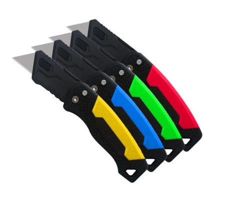 Protool Folding Knife Coloured PTKN2600 - Compact, Durable & Portable Utility Knife