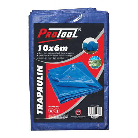 ProTool Tarpaulin Cover 10m x 6m