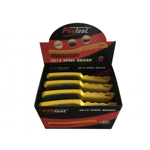 Protool Wire Brush Yellow