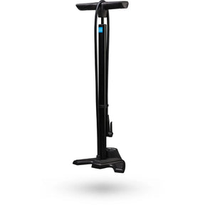 Digital Team Floorpump with Precision Pressure Gauge - 160 PSI, Black