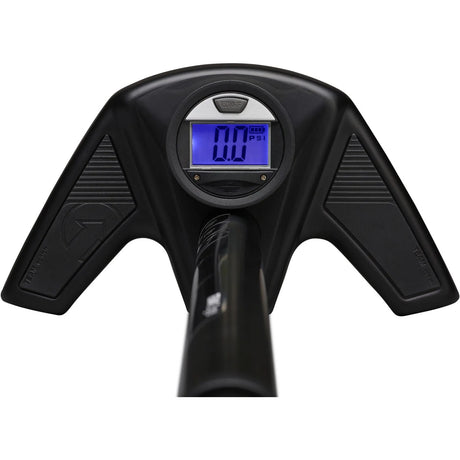Digital Team Floorpump with Precision Pressure Gauge - 160 PSI, Black
