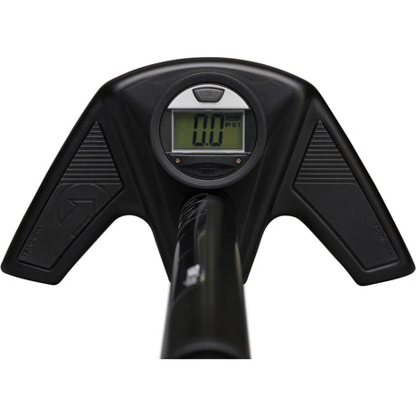 Digital Team Floorpump with Precision Pressure Gauge - 160 PSI, Black