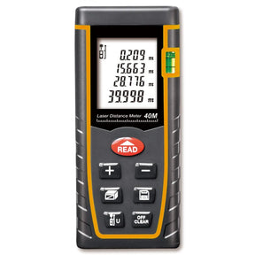 Protool Digital Laser Measuring Tool - 40 Metre Range
