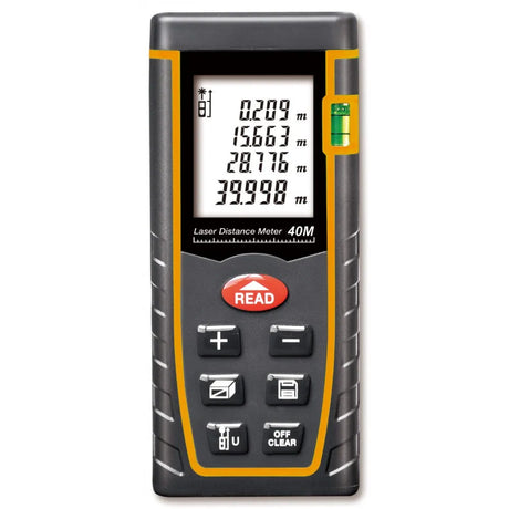 Protool Digital Laser Measuring Tool - 40 Metre Range