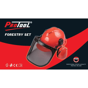 ProTool Forestry Helmet with Visor & Ear Muffs