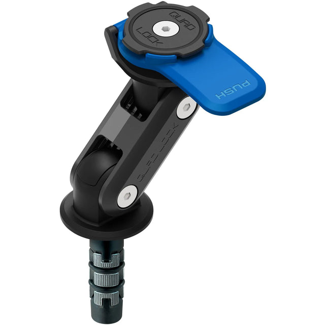 Quad Lock Motorcycle Fork Stem Phone Mount - Secure & Adjustable