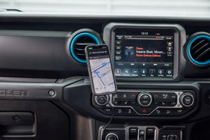 Quad Lock Dash/Console Car Mount QLKMDCM - Adhesive Phone Mount with Adjustable Viewing Angle