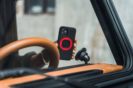 Quad Lock Dash/Console Car Mount QLKMDCM - Adhesive Phone Mount with Adjustable Viewing Angle