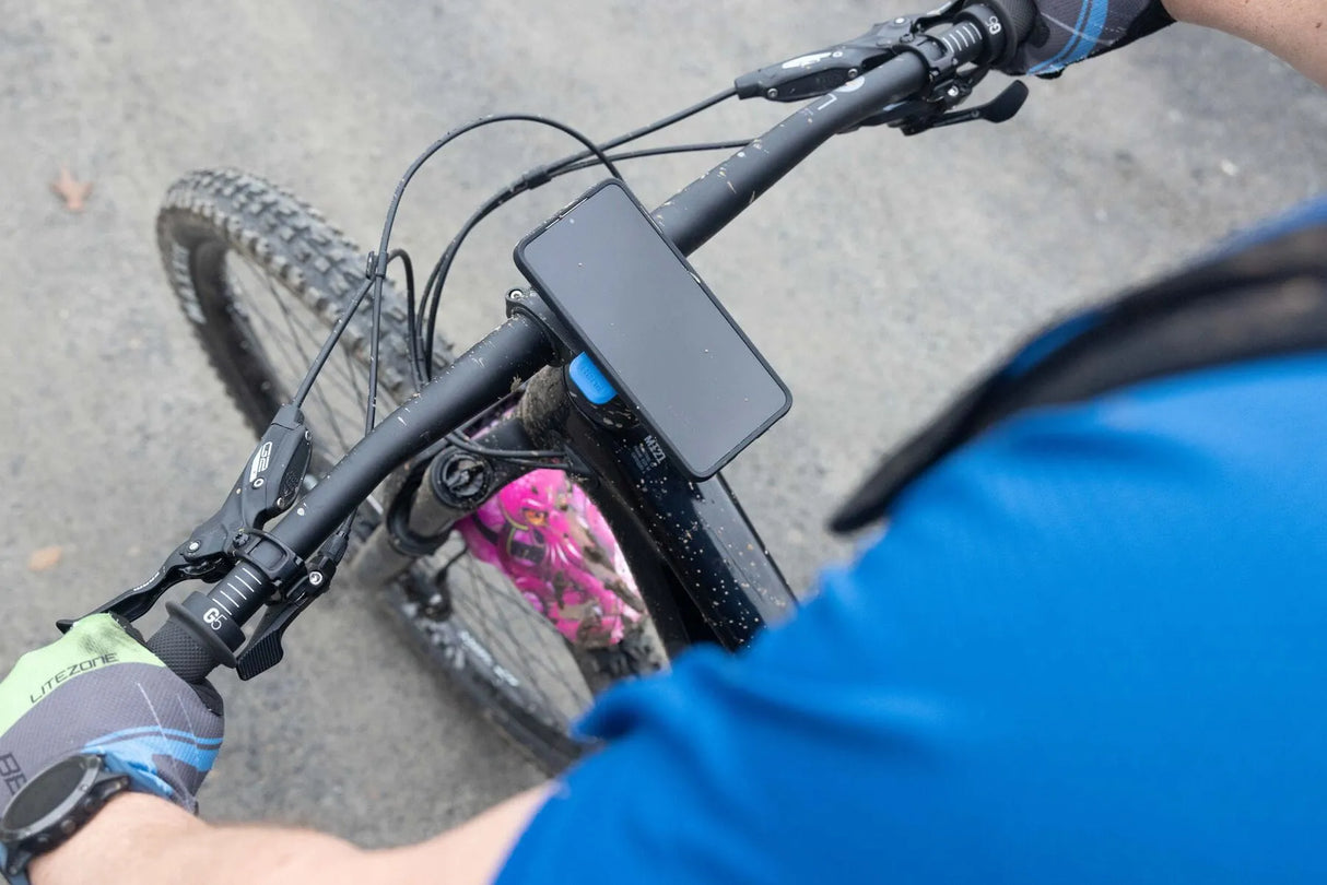 Quad Lock Out Front Mount V2 QLKMOFM2 - Secure & Compact Bike Phone Mount