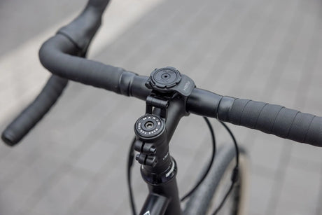 Quad Lock Stem Cap Mount Adjustable - Versatile & Secure Smartphone Holder for Bikes