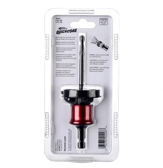 Quickcore Arbor 3/8"