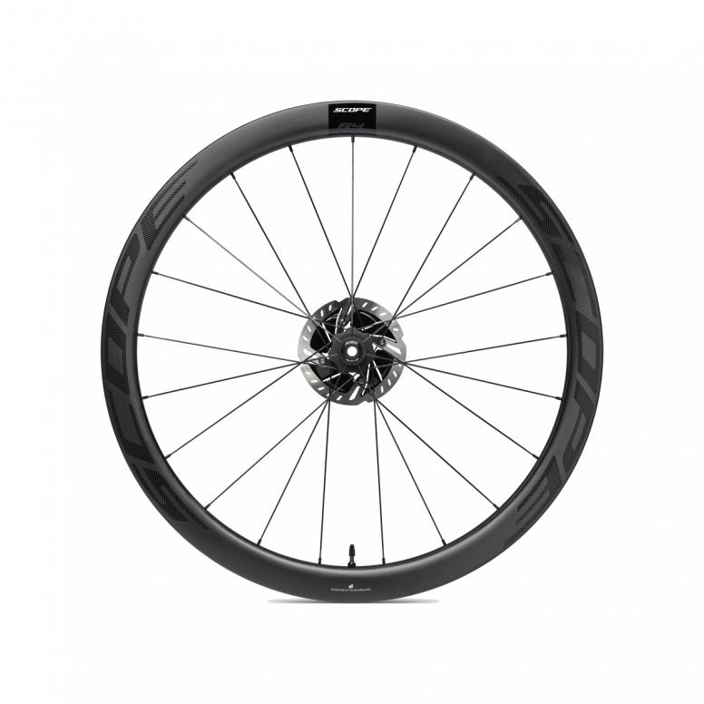 R4 Disc Carbon Road Wheelset - 45mm Aero, Diamond Ratchet Hub, Tubeless, 1585g