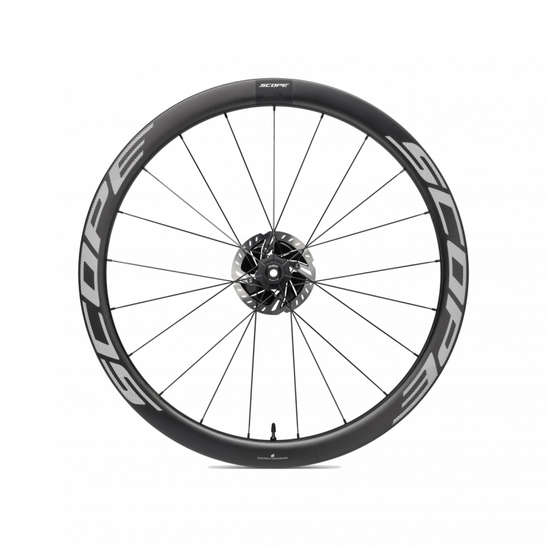 R4 Disc Carbon Road Wheelset - 45mm Aero, Diamond Ratchet Hub, Tubeless, 1585g