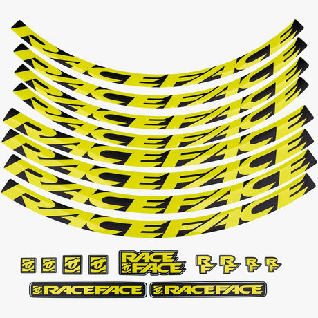Race Face Medium Offset Rim Decal Kit 