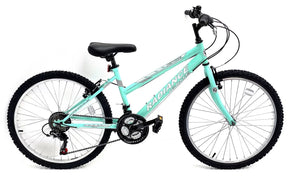 IGNITE Radiance 24" Kids Bike - 18-Speed Shimano, Alloy V-Brakes, Steel Frame, Mint