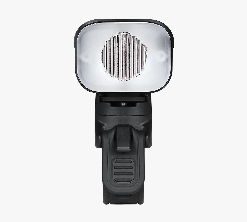 RAVEMEN LR800P Front Bike Light - Curved Lens, Battery Runtime Extension, Multiple Brightness Modes