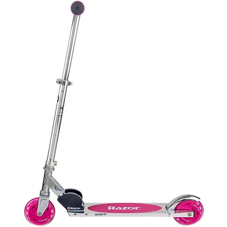 Razor A125 Pink Kids Scooter - GS Certified with Folding Design