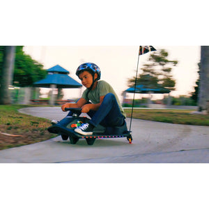 Razor Crazy Cart Shift Lightshow - Kids Drifting Go Kart with LED Lights & Speed Control