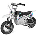 Razor MX400 Electric Motocross Dirt Bike for Teens - White