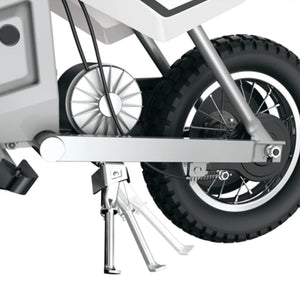 Razor MX400 Electric Motocross Dirt Bike for Teens - White