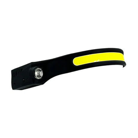 Rolson Rechargeable Silicone Headlamp - COB LED, Motion Sensor, USB-C Charging