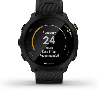 Garmin Forerunner 55 GPS Smartwatch Grey | Lightweight, Long Battery Life, Advanced Training Features