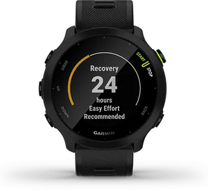 Garmin Forerunner 55 GPS Smartwatch Grey | Lightweight, Long Battery Life, Advanced Training Features
