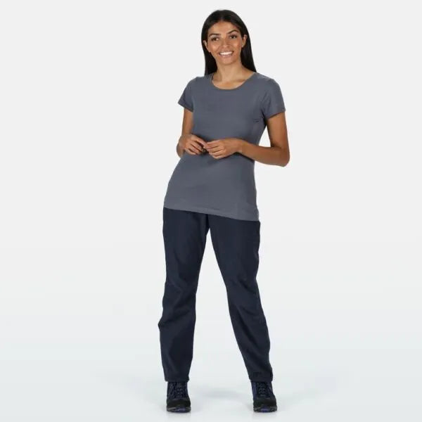 Regatta Women's Highton Waterproof Overtrousers Navy