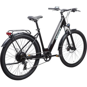 REID Quest 1.0 Electric City Bike Black 42cm (Large) - 250W Motor, 42cm Large Frame, Hydraulic Brakes