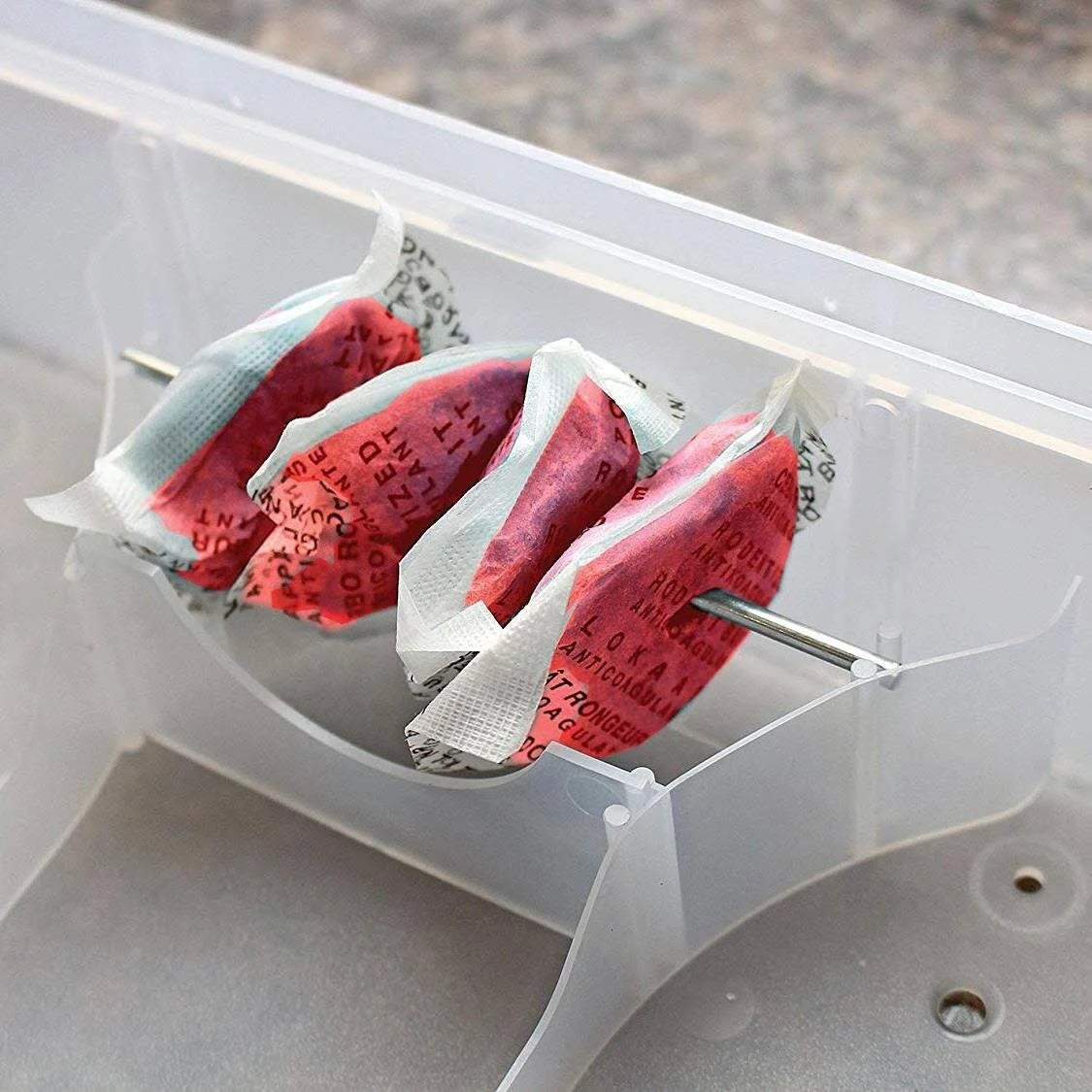 Rentokil Mouse & Rat Killer Pasta Bait 5 Sachets - Fast-Acting Rodent Control Solution
