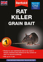 Rentokil Rat Killer Grain Bait 1 Sachet - Effective and Fast-Acting Rat Poison