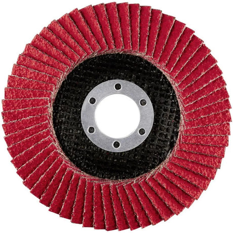 Rhodius 210249 LSK FK Flap Disc 115mm x 22.23mm | P40 Grit | Stainless Steel
