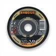 Rhodius XT70 Type Extra Thin Iron & Sulphur Free Metal Cutting Disc; 115 x 1.0mm; Tin (10)
