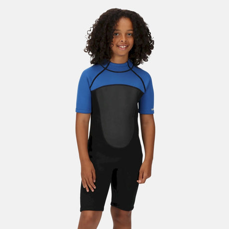 Regatta Kids' Shorty Wetsuit Blue and Black