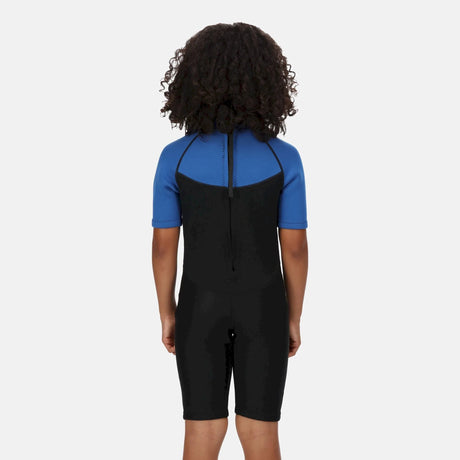 Regatta Kids' Shorty Wetsuit Blue and Black